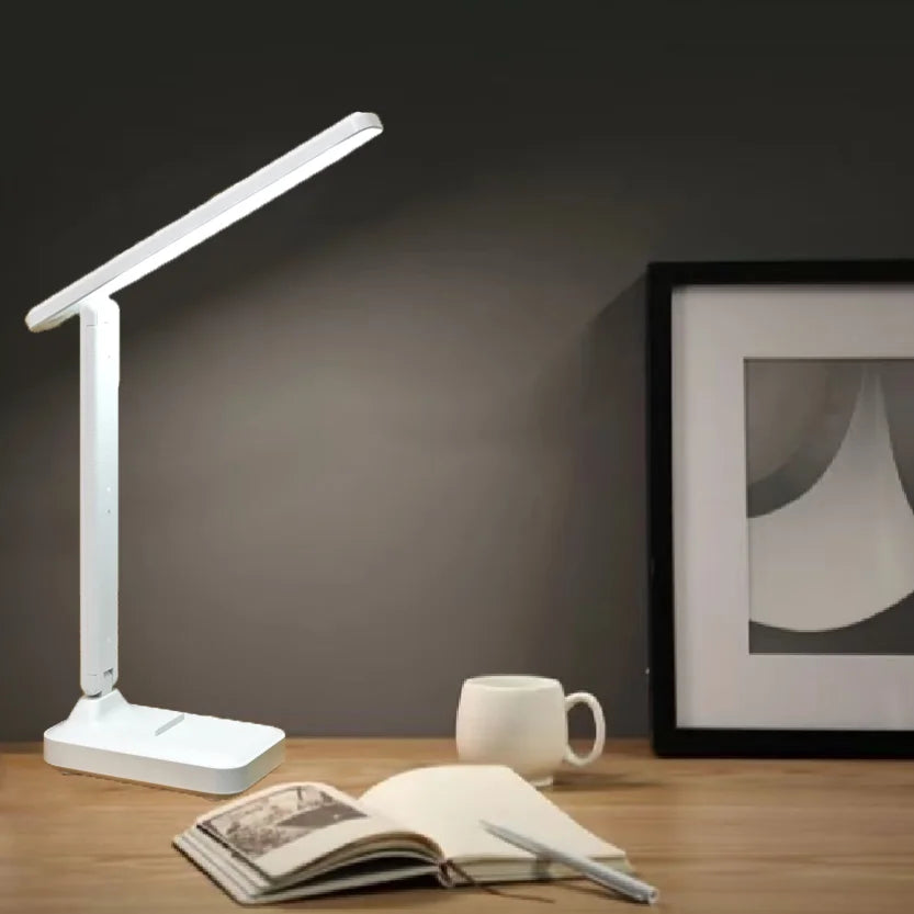 Lampe de bureau LED tactile pliable - Confort visuel optimal