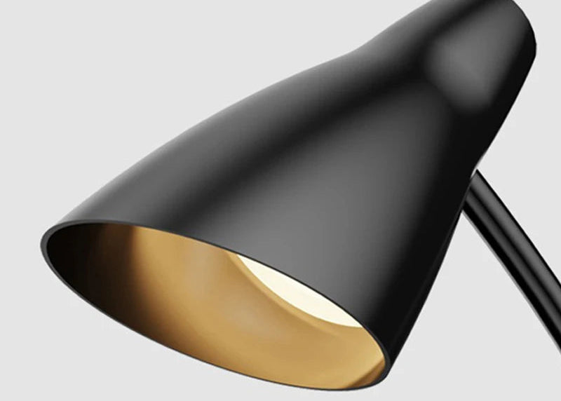 Lampe de bureau LED flexible - Col de cygne orientable.