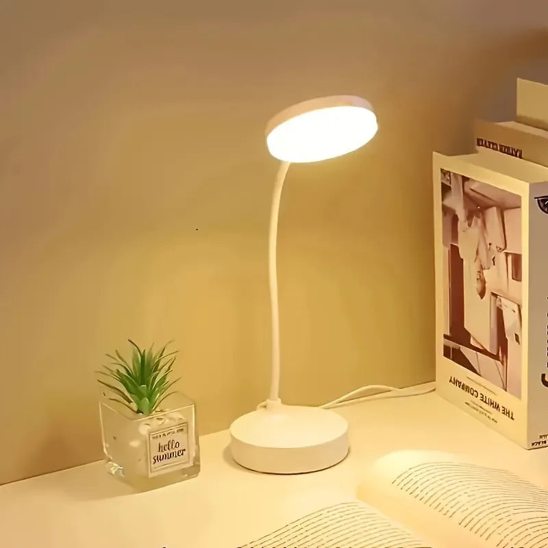 Lampe de bureau LED sans fil flexible - Tactile rechargeable.