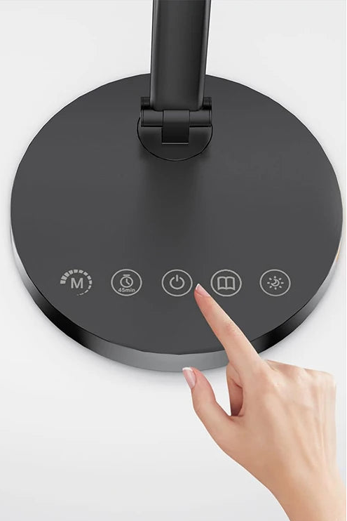 Lampe de bureau LED articulée double tête - Tactile et orientable