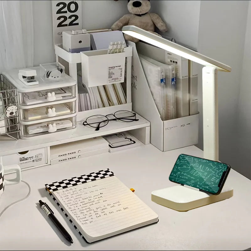 Lampe de bureau LED tactile pliable - Confort visuel optimal