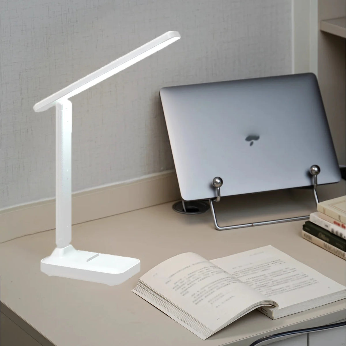 Lampe de bureau LED tactile pliable - Confort visuel optimal
