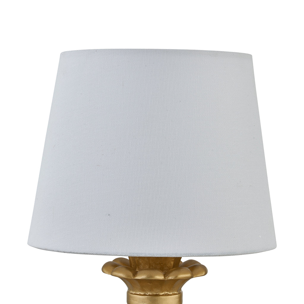 Lampe de bureau ananas dorée - Lot de 2 lampes design — photo 2