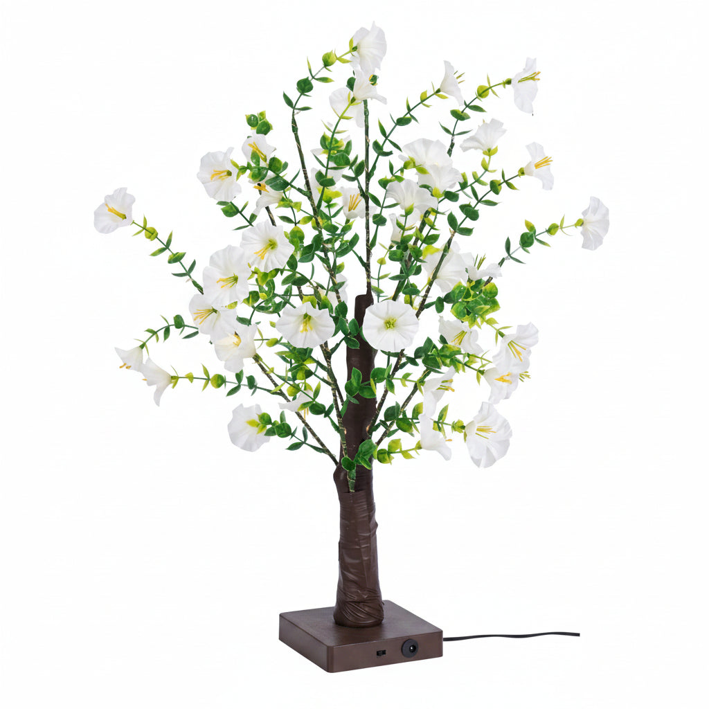 Lampe de bureau arbre fleuri lumineux - Veilleuse romantique — photo 3