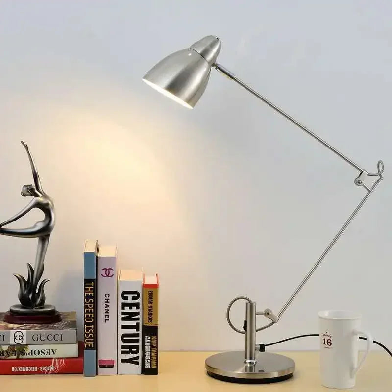 Lampe de bureau architecte bras long - Aluminium orientable — photo 10