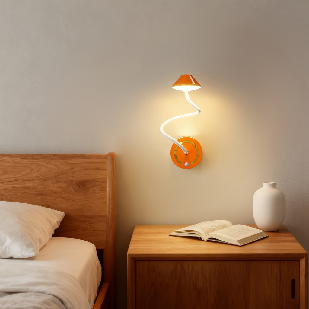 Lampe de bureau à capteur, abat-jour conique, 39 cm de haut