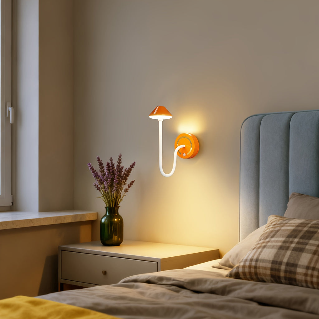 Lampe de bureau à capteur, abat-jour conique, 39 cm de haut