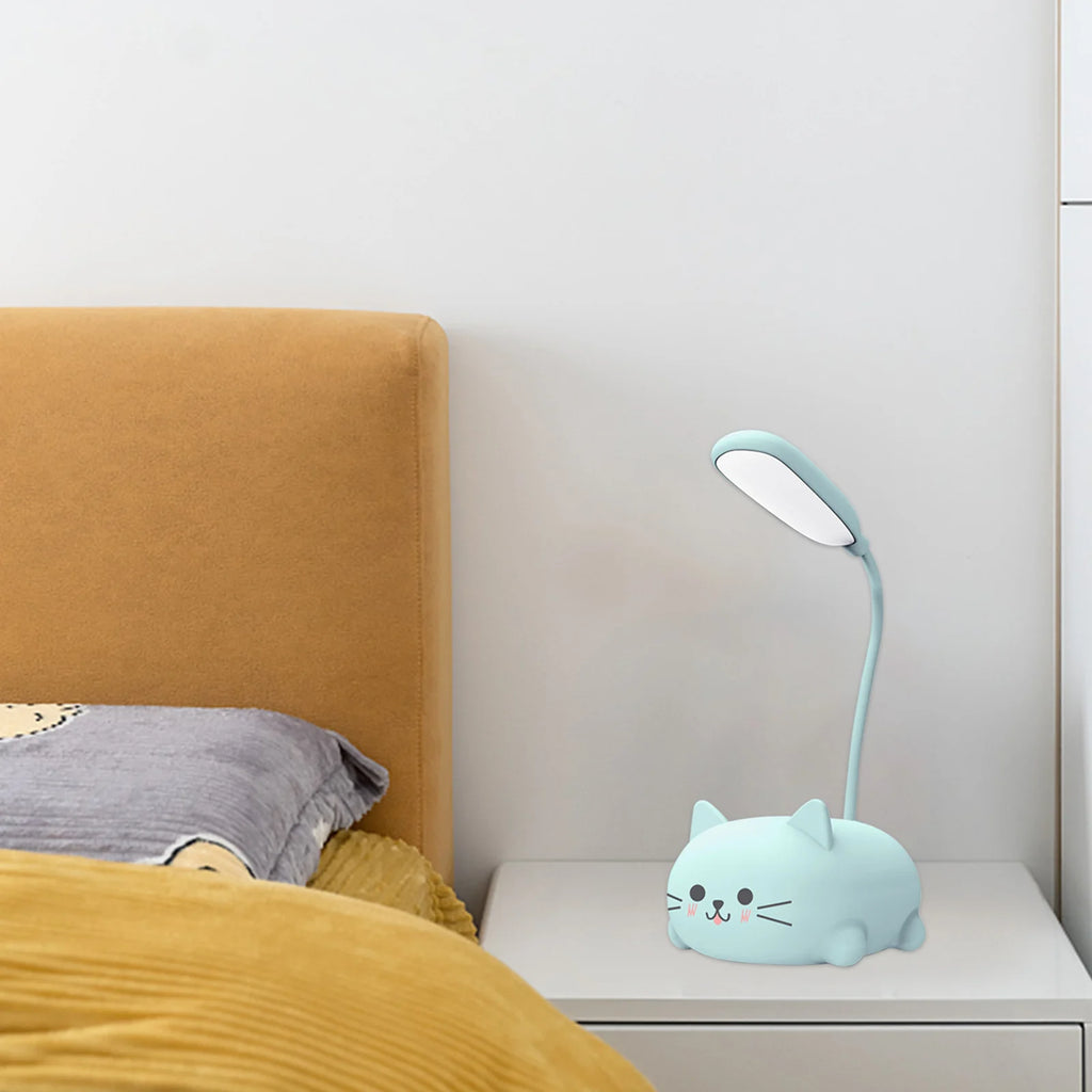 Lampe de bureau chat pour enfant - LED rechargeable USB — photo 2
