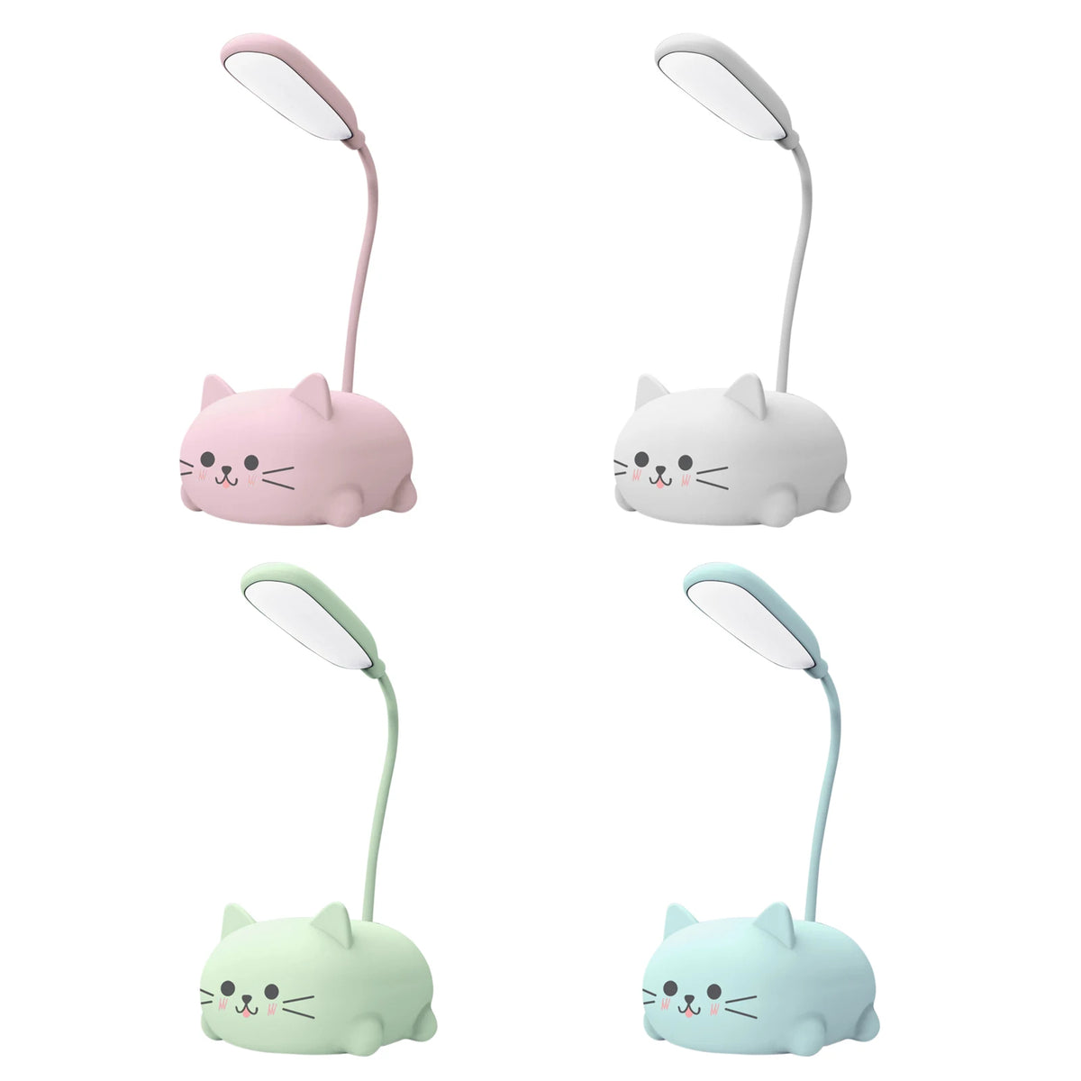 Lampe de bureau chat pour enfant - LED rechargeable USB — photo 8