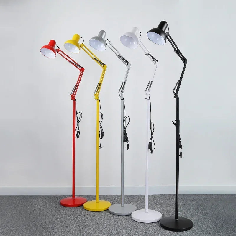 Lampe de bureau design colorée - Bras articulé style rétro — photo 12