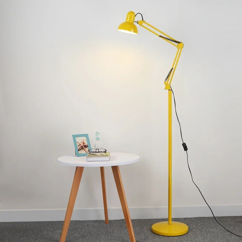 Lampe de bureau design colorée - Bras articulé style rétro — photo 3