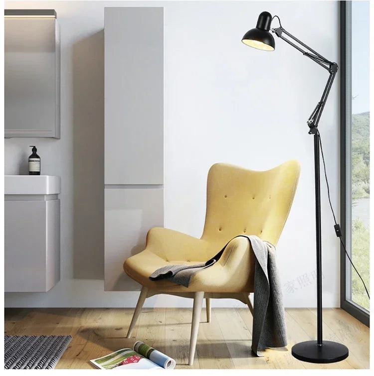 Lampe de bureau design colorée - Bras articulé style rétro — photo 6