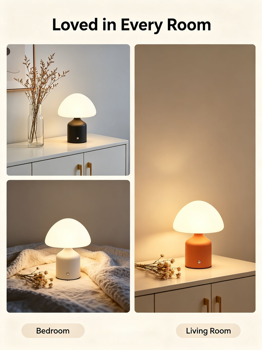 Lampe de bureau à dôme opale et socle en métal brossé mat