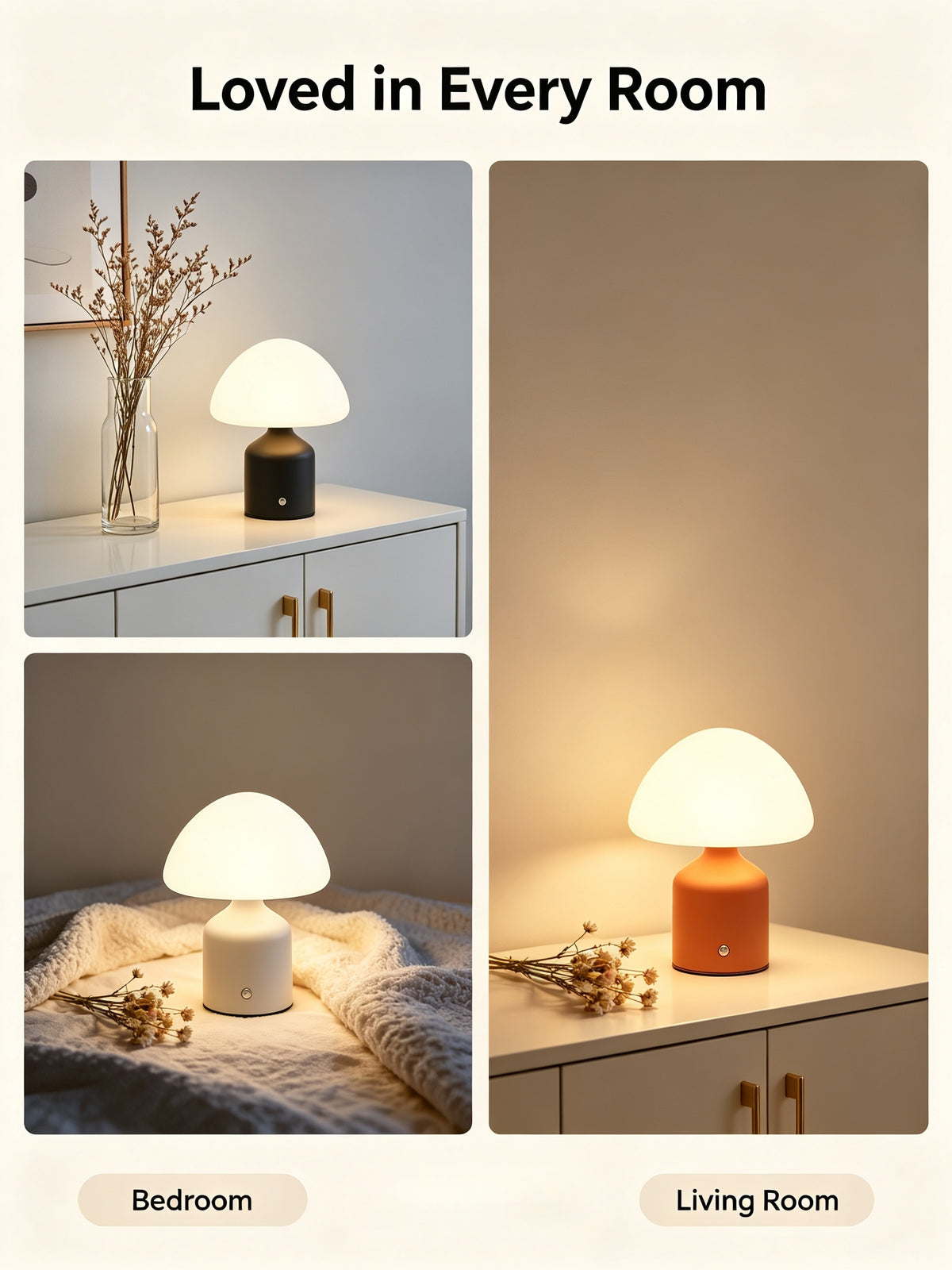 Lampe de bureau à dôme opale et socle en métal brossé mat
