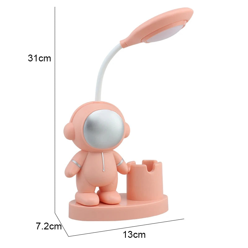Lampe de bureau enfant astronaute LED - Veilleuse tactile sans fil — photo 5
