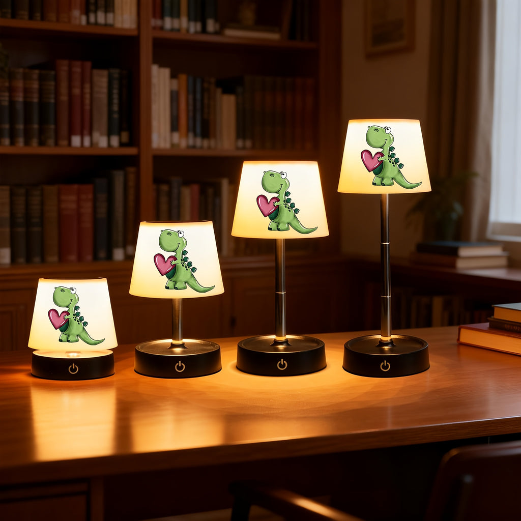 Lampe de bureau enfant dinosaure - Tactile sans fil réglable — photo 3