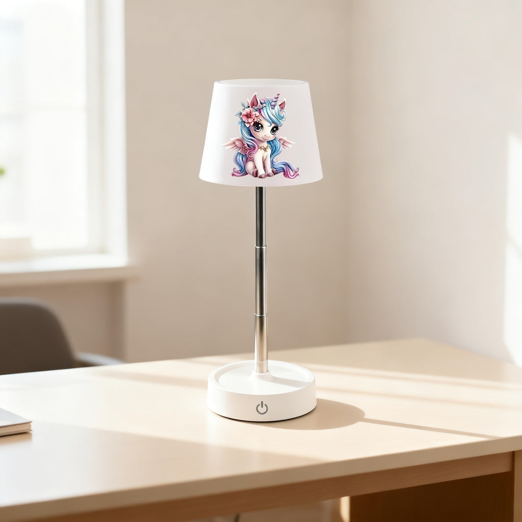 Lampe de bureau enfant licorne tactile - Sans fil réglable — photo 1