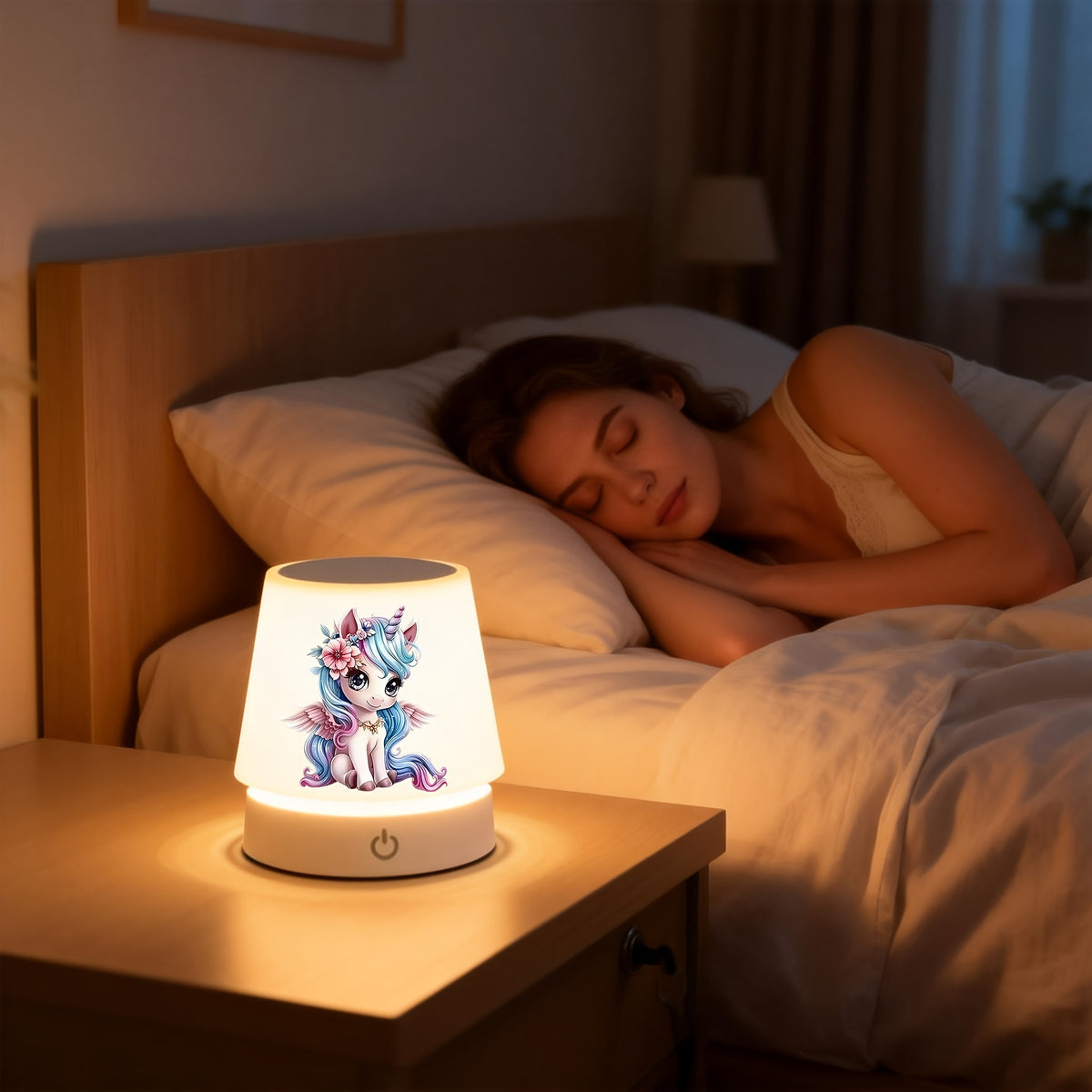 Lampe de bureau enfant licorne tactile - Sans fil réglable — photo 5 Image