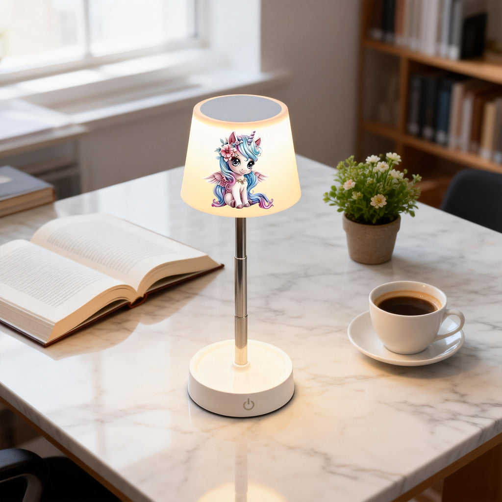 Lampe de bureau enfant licorne tactile - Sans fil réglable — photo 7