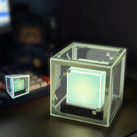 Lampe de bureau enfant Minecraft - Balise pixelisée LE — photo 1