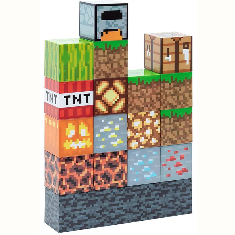 Lampe de bureau enfant Minecraft - Blocs empilables LED — photo 4