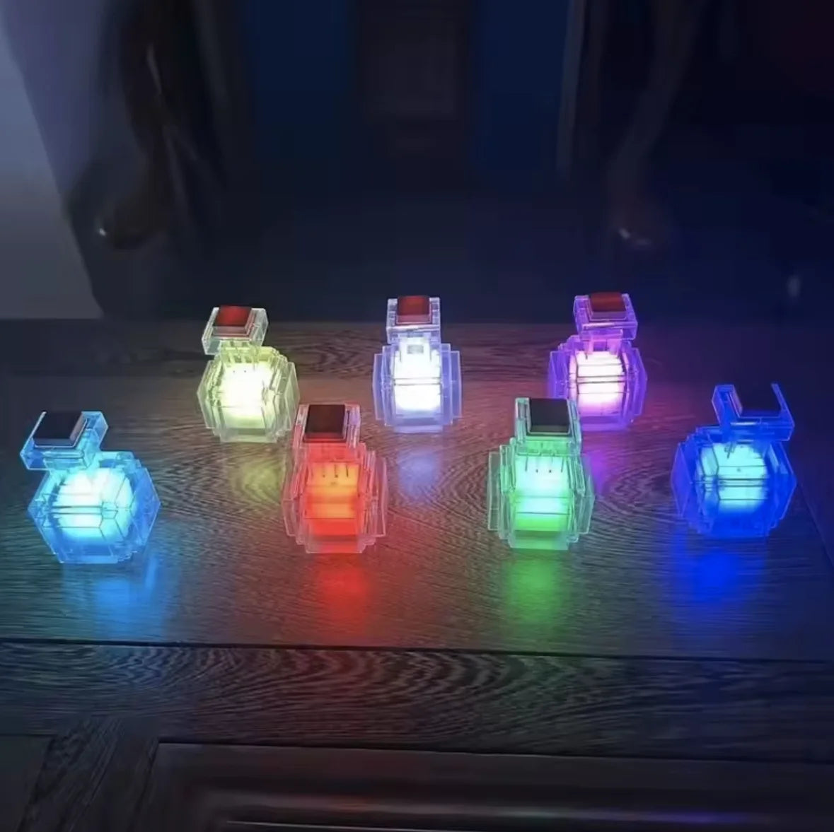 Lampe de bureau enfant Minecraft - Potion pixelisée LED — photo 5
