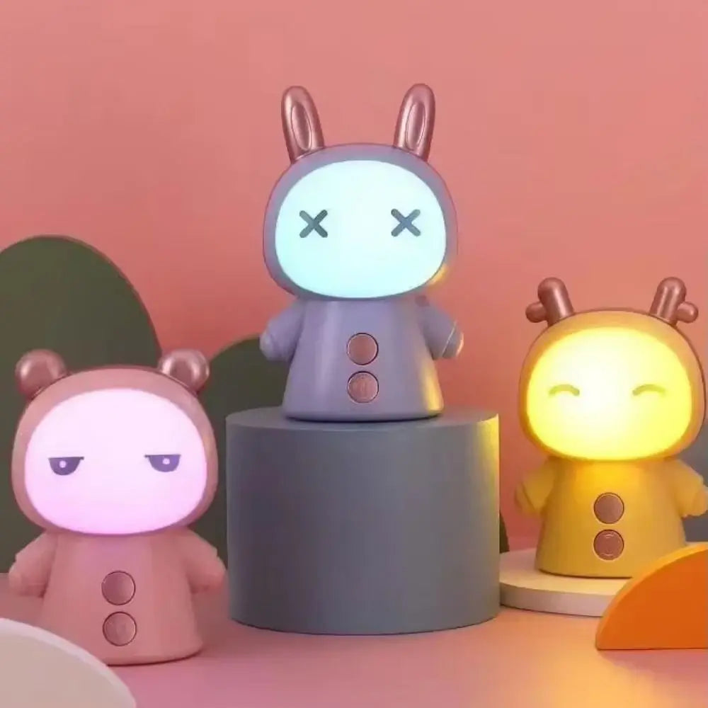 Lampe de bureau enfant rechargeable - Veilleuse animal LED — photo 1 Image