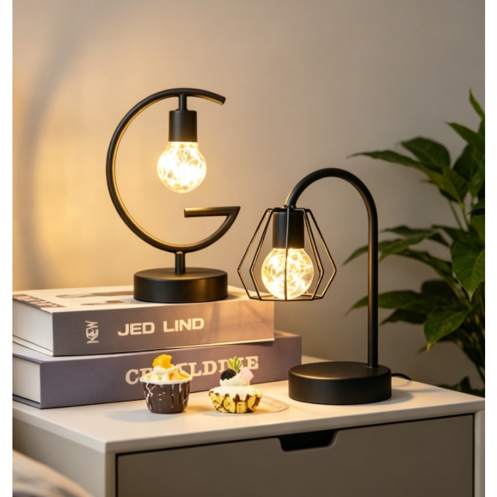 Lampe de bureau industrielle design - Ambiance LED chaude — photo 3
