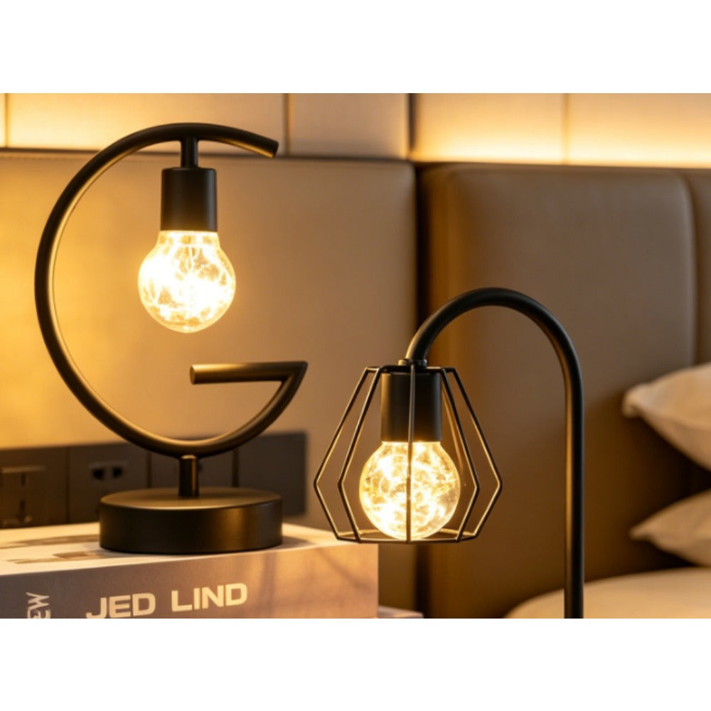 Lampe de bureau industrielle design - Ambiance LED chaude — photo 5 Image