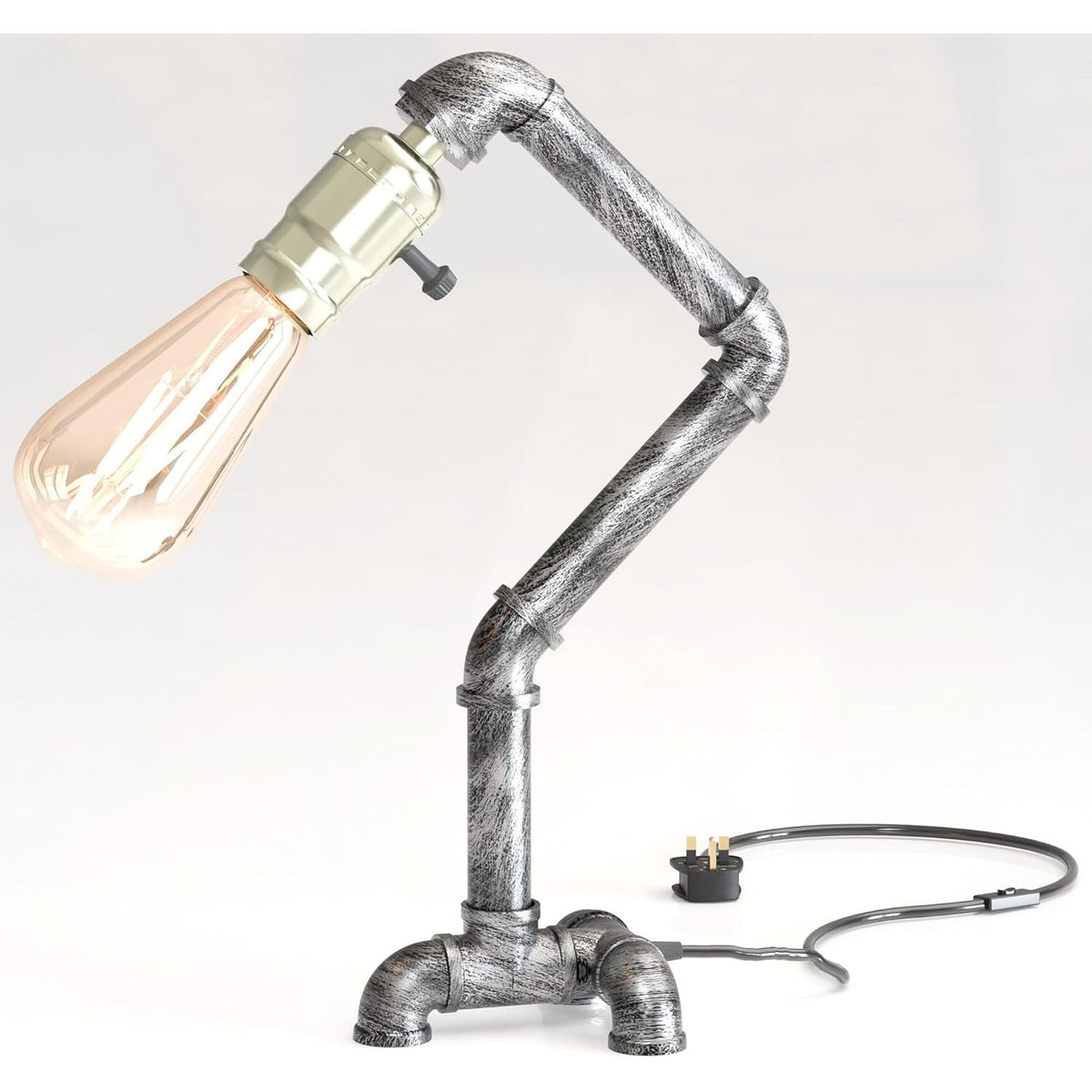 Lampe de bureau industrielle Steampunk articulée – Rétro — photo 2