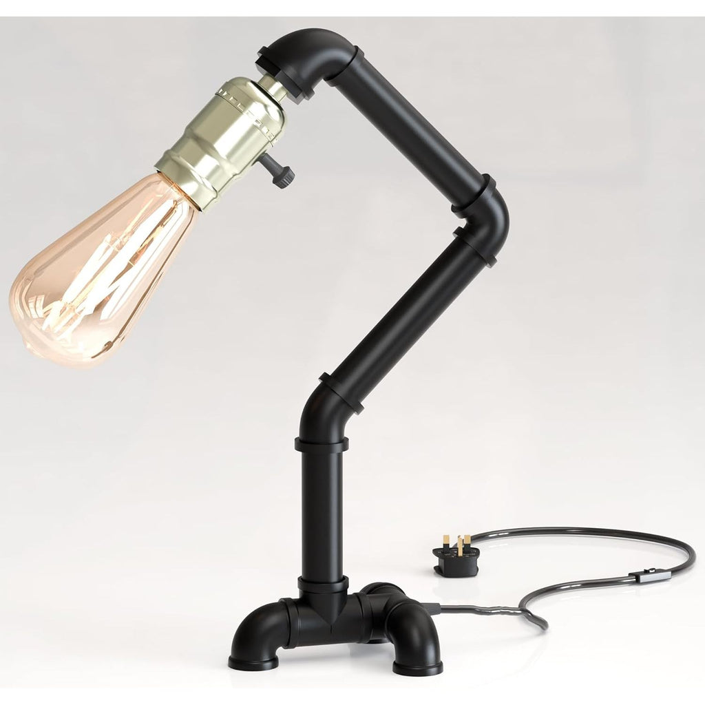 Lampe de bureau industrielle Steampunk articulée – Rétro — photo 7