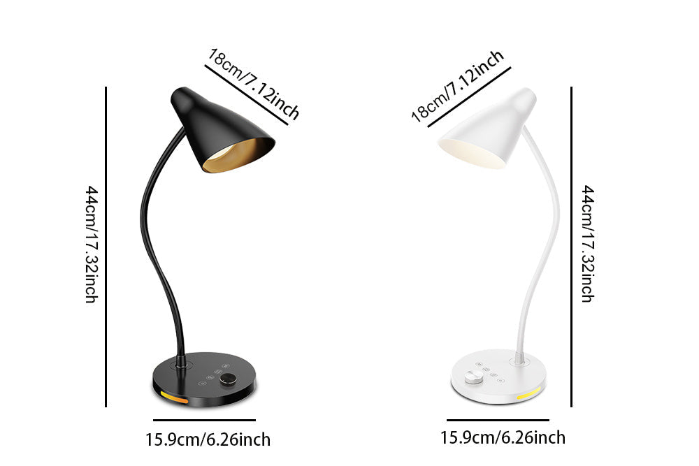 Lampe de bureau LED articulée - Flexible et intensité réglable — photo 4