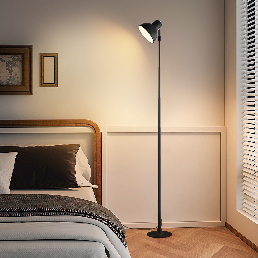 Lampe de bureau LED à boîtier de commande posé sur le câble