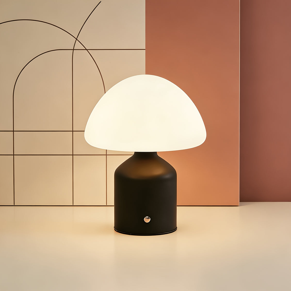 Lampe de bureau LED sans fil - Champignon tactile réglable — photo 2 Image
