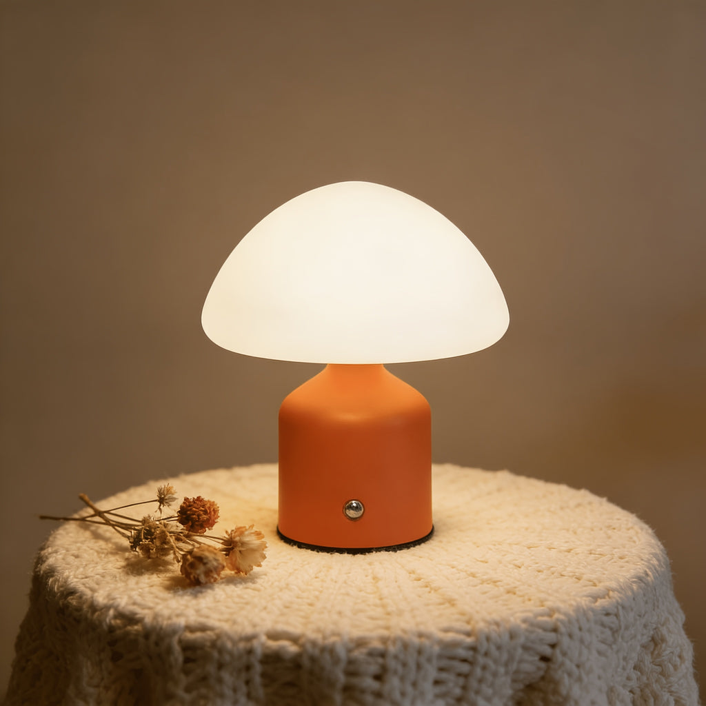Lampe de bureau LED sans fil - Champignon tactile réglable — photo 3