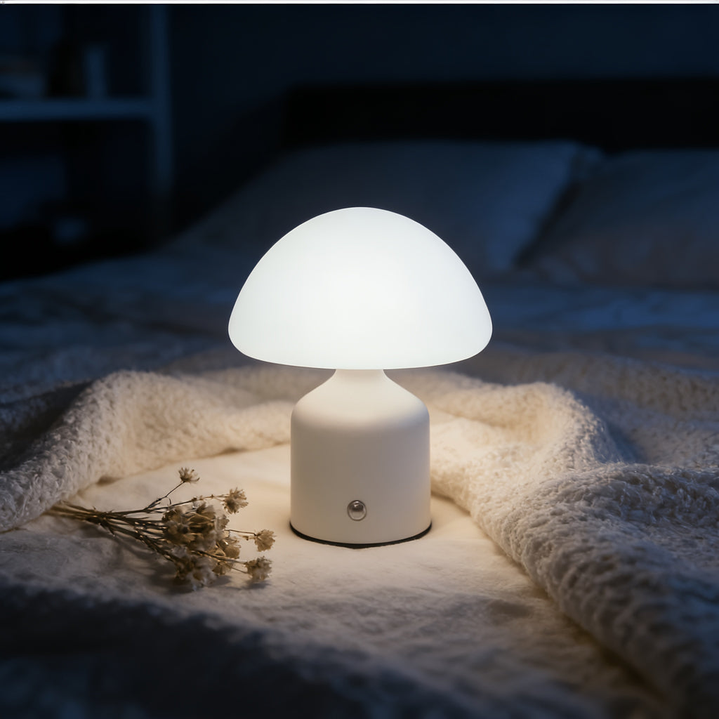Lampe de bureau LED sans fil - Champignon tactile réglable — photo 4