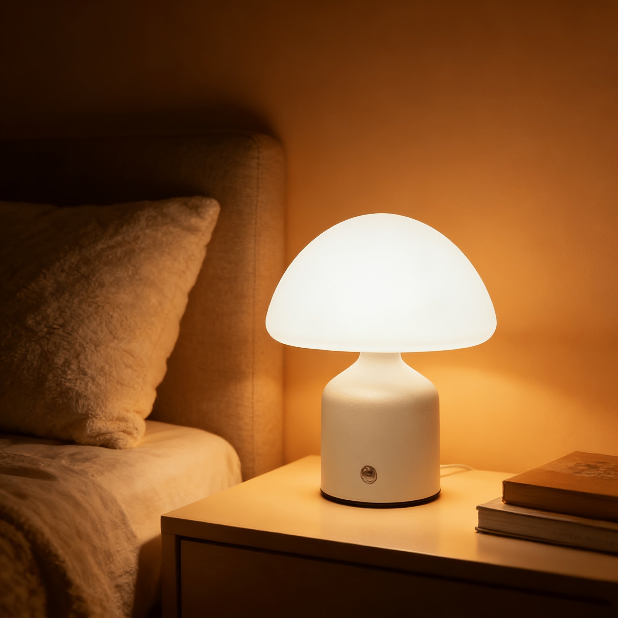 Lampe de bureau LED sans fil - Champignon tactile réglable — photo 5 Image