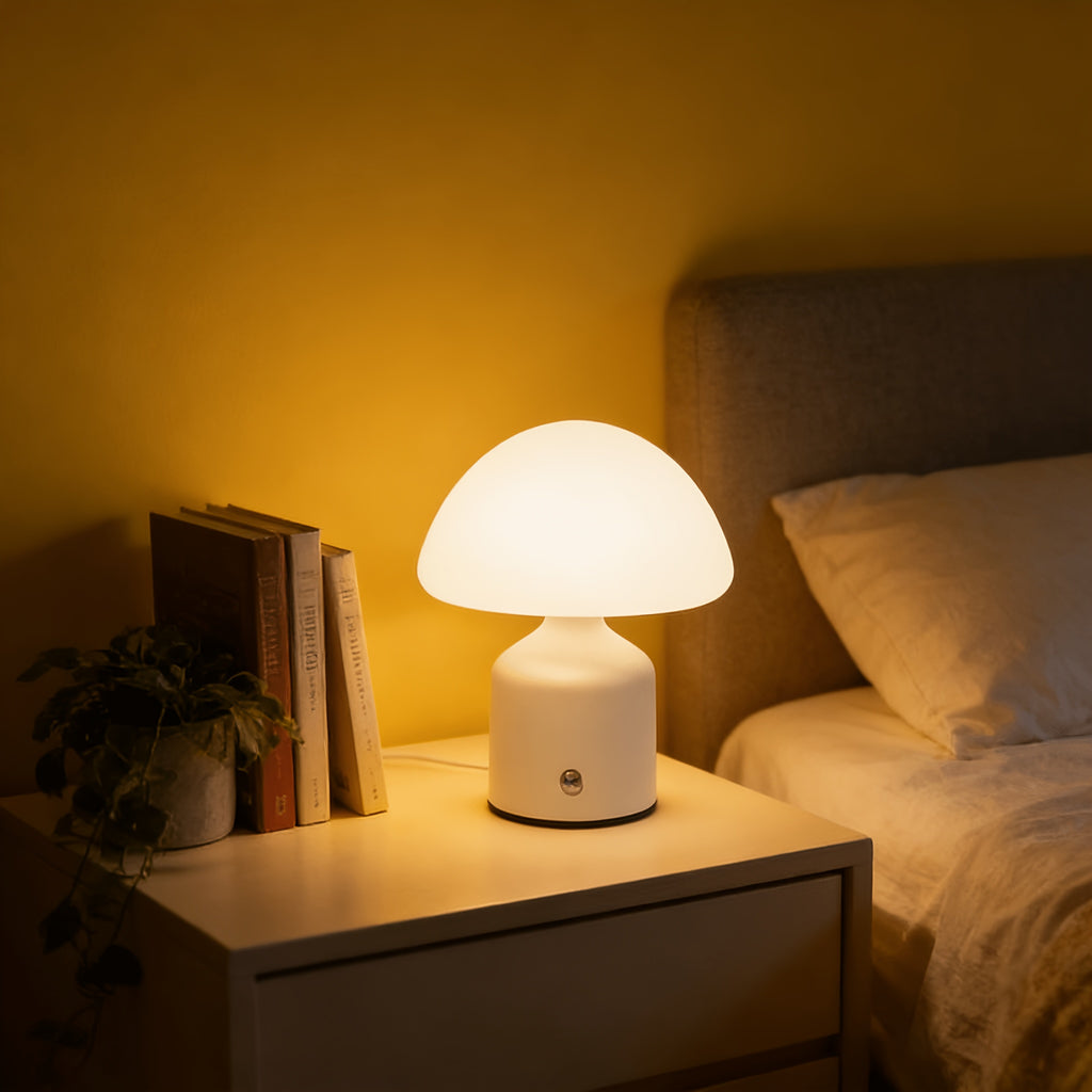 Lampe de bureau LED sans fil - Champignon tactile réglable — photo 8