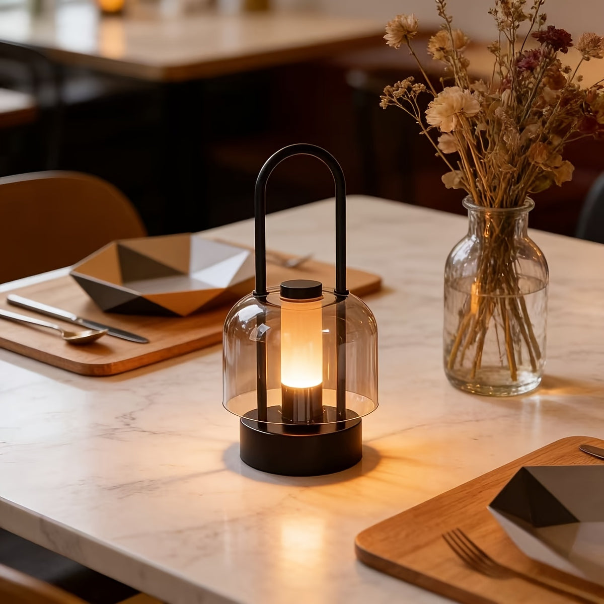 Lampe de bureau LED sans fil - Lanterne vintage nomade — photo 4