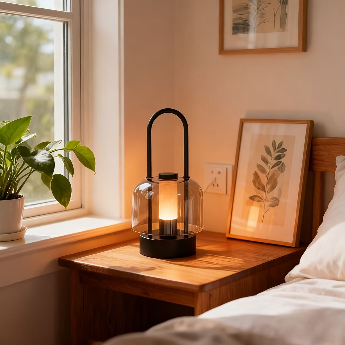 Lampe de bureau LED sans fil - Lanterne vintage nomade — photo 5