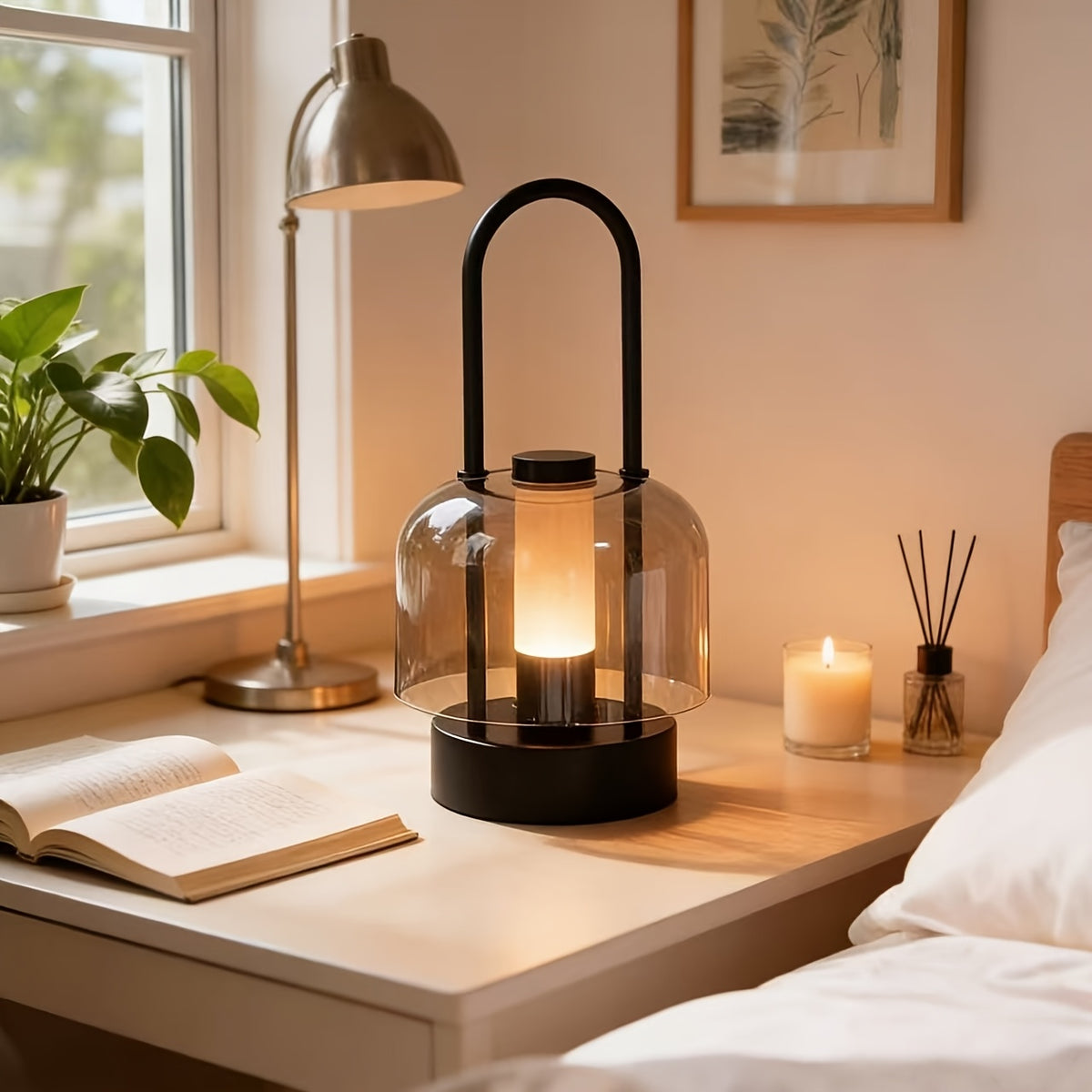 Lampe de bureau LED sans fil - Lanterne vintage nomade — photo 6