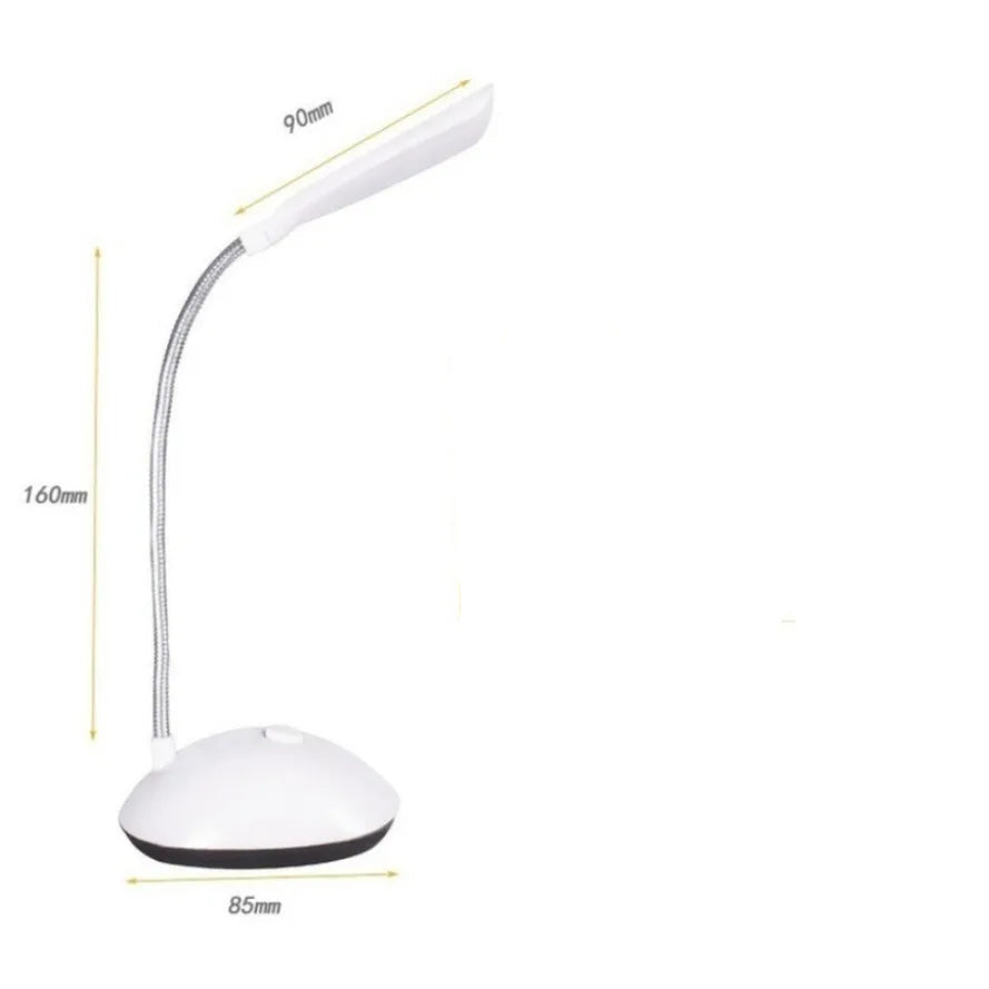 Lampe de bureau LED sans fil à piles - Tactile et flexible — photo 4