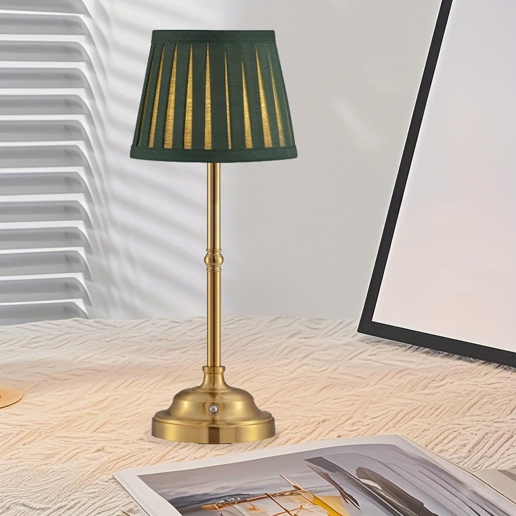 Lampe de bureau LED sans fil tactile - Vert design nomade — photo 2