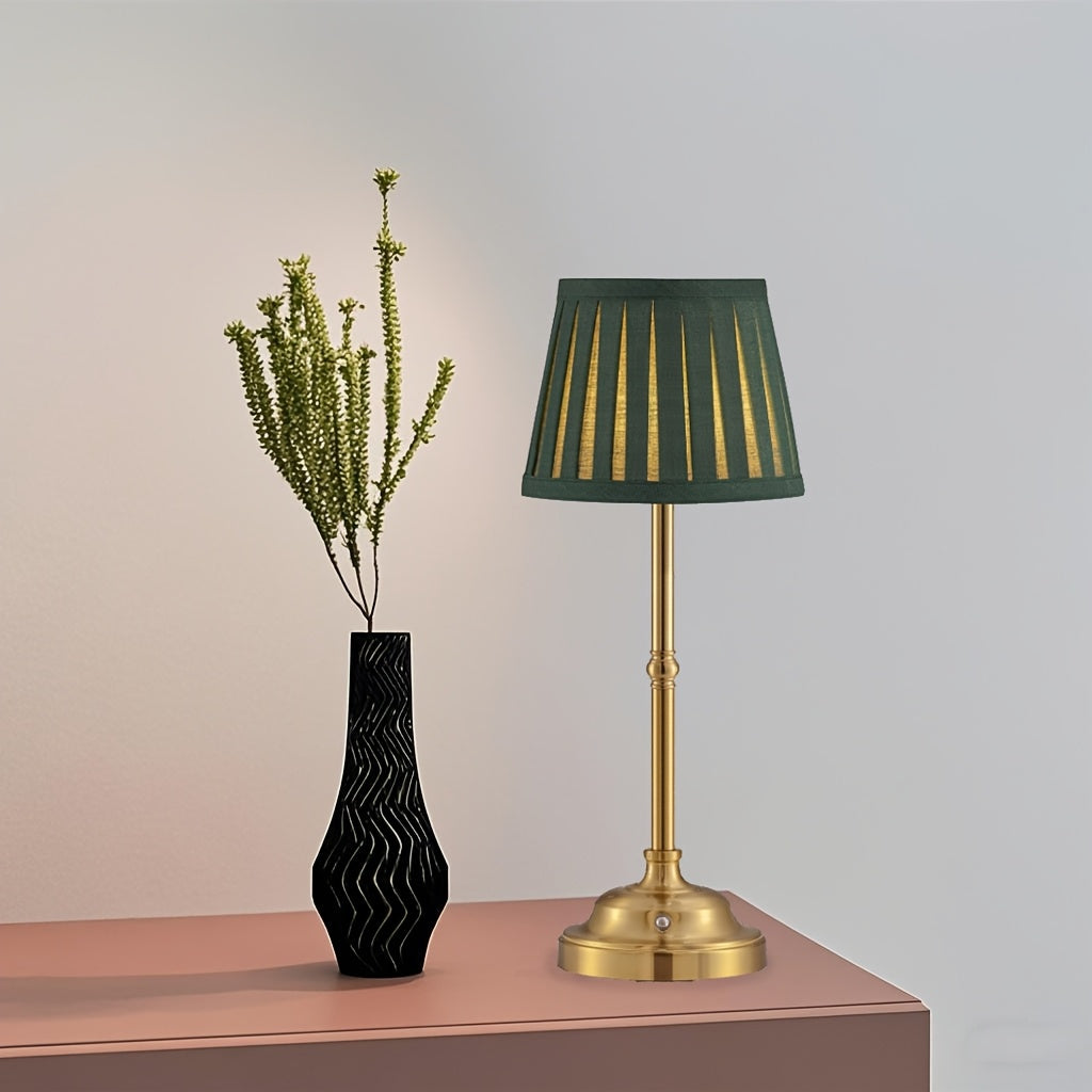 Lampe de bureau LED sans fil tactile - Vert design nomade — photo 6
