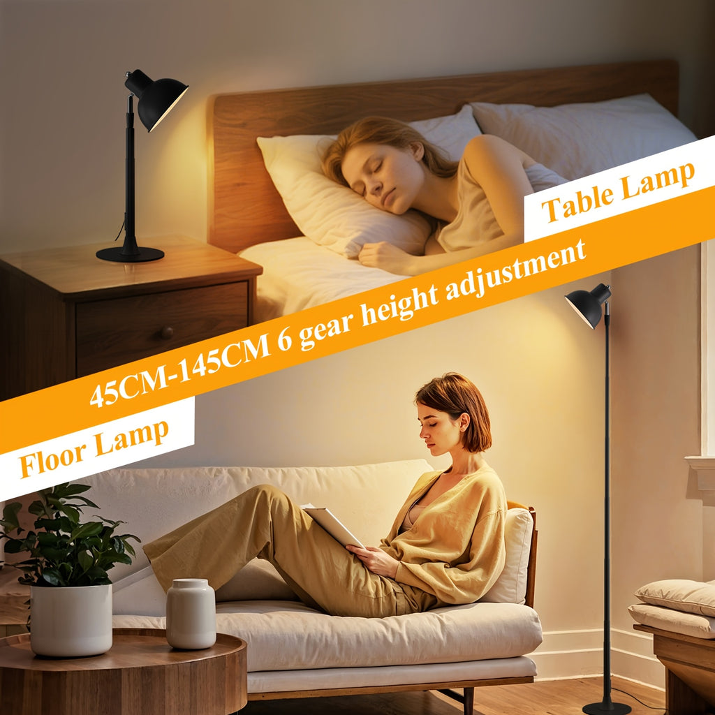 Lampe de bureau LED USB à abat-jour de 14 ou 12 cm de large