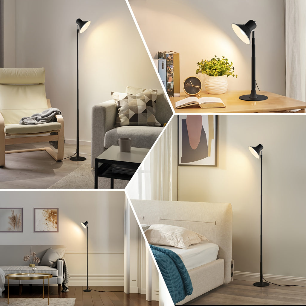 Lampe de bureau LED USB à abat-jour de 14 ou 12 cm de large