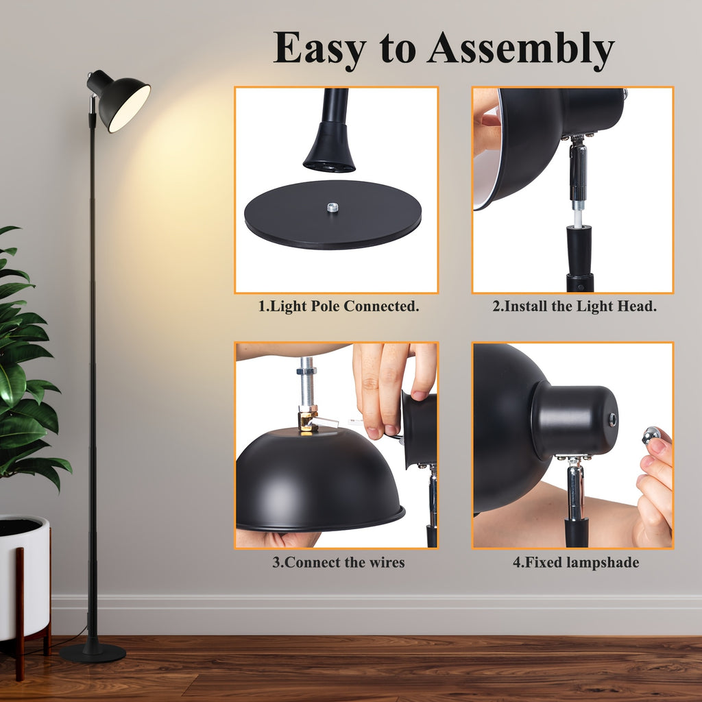 Lampe de bureau LED USB à abat-jour de 14 ou 12 cm de large