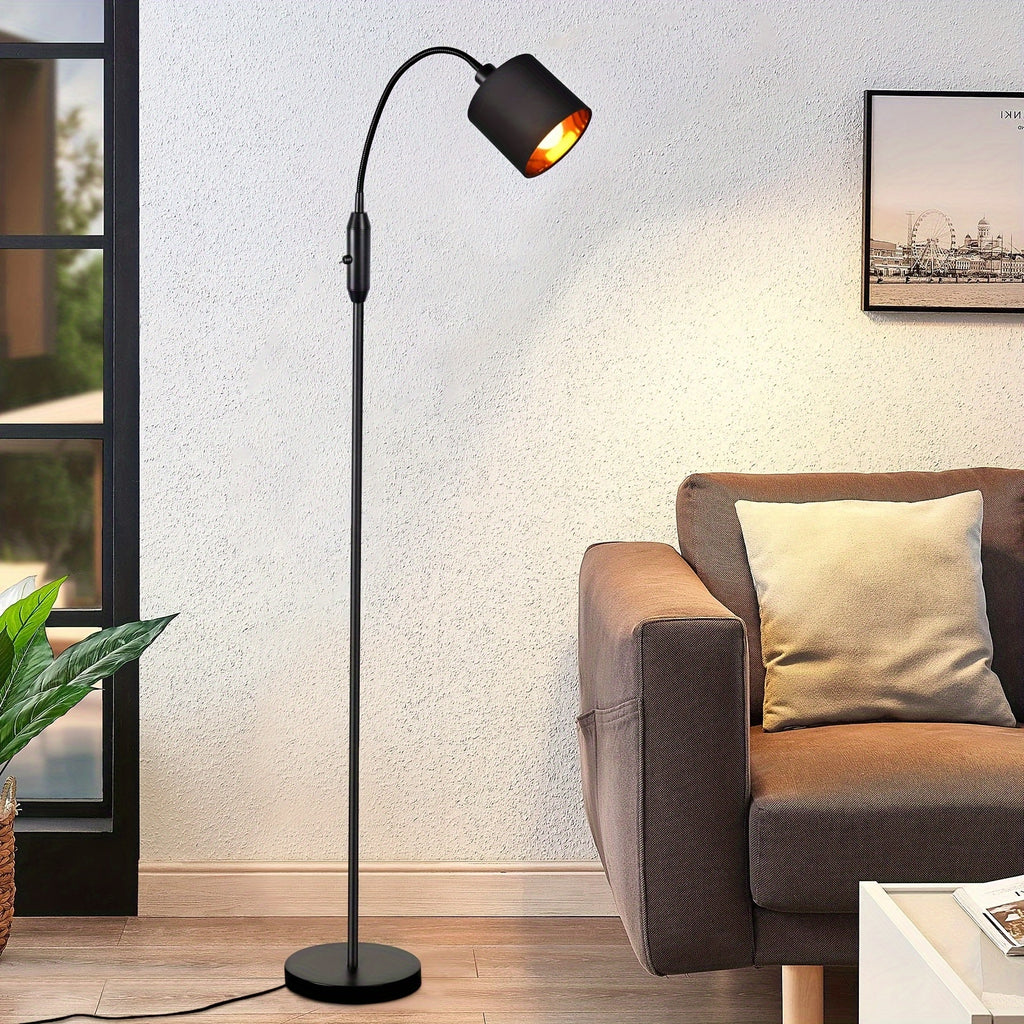 Lampe de bureau liseuse à col flexible, douille E14 de 40 W