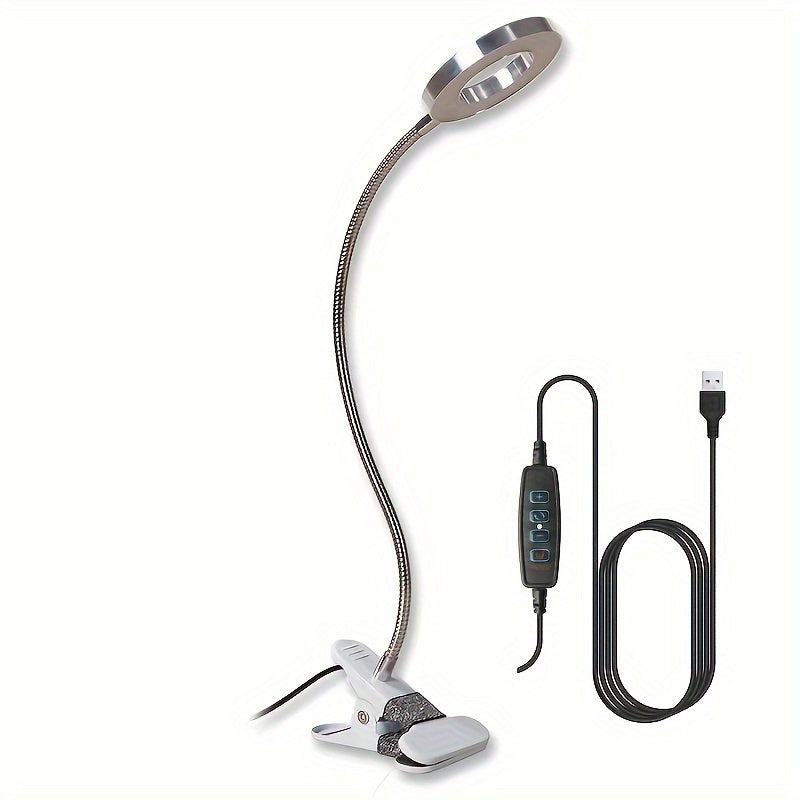Lampe de bureau loupe à pince LED - Travaux de précision — photo 3