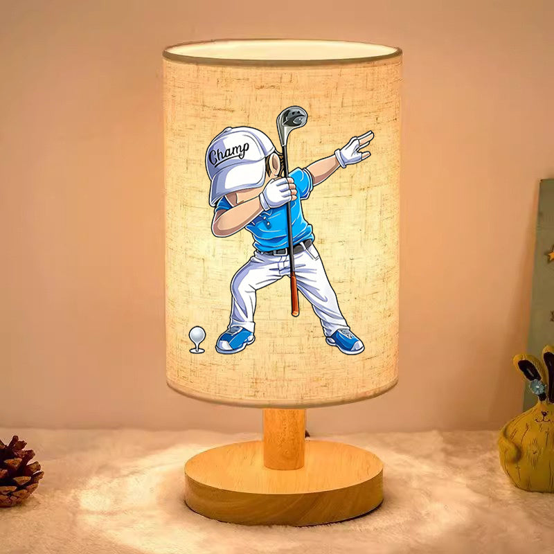 Lampe de bureau à motif imprimé - Veilleuse déco chambre — photo 2